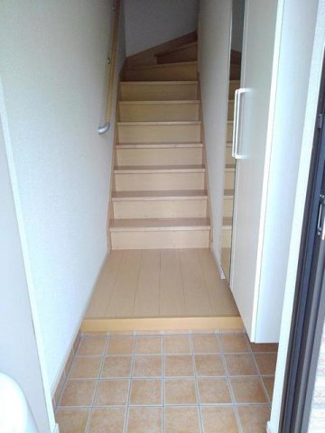 ＮｏｂｌｅＰｅａｃｈ弐番館の玄関|玄関です