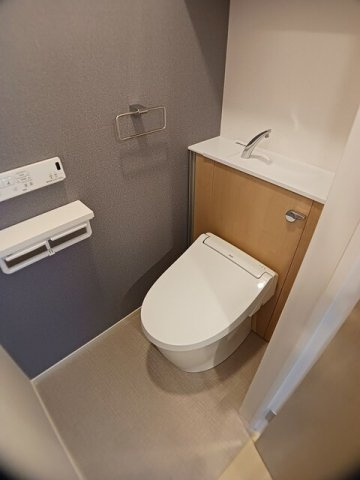 ヴィラ　ローレルのトイレ|トイレもきれいです