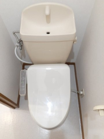 熊本市西区稗田町のアパートのトイレ|トイレもきれいです