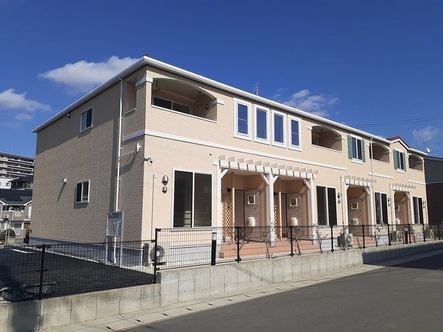 熊本市北区楡木３丁目のアパートの外観|物件の外観です