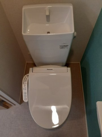 熊本市北区楡木３丁目のアパートのトイレ|落ち着いたトイレです