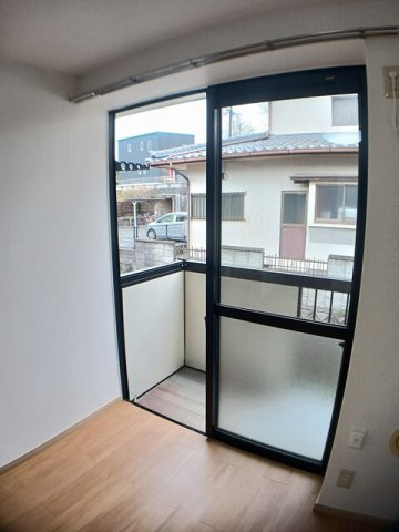 熊本市北区打越町のアパートのバルコニー|お洗濯にも便利なバルコニー付き