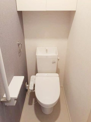 熊本市東区上南部４丁目のアパートのトイレ|シンプルで使いやすいトイレです