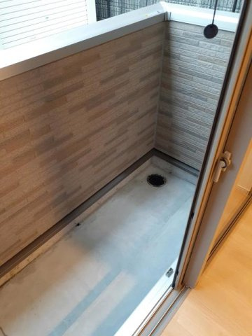 熊本市東区上南部４丁目のアパートのバルコニー|広々としたバルコニーです