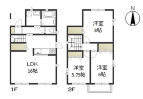 Lizza-6　（A）の間取り