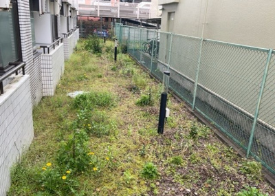 【中庭】 | メゾン・ド・アンピール | 中庭（パティオ）とは、一つの建築物の内部に設けられた、壁などで囲われている庭のことを指します。コの字型、ロの字型が主流ですが、L字型の中庭もあります。最近では、インテリア性の高さからも人気があります。