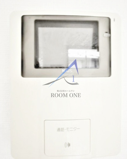 ドエル弐番館のセキュリティ|モニター付きインターホンです。