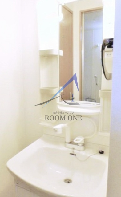 ドエル弐番館の洗面所|洗面台です。