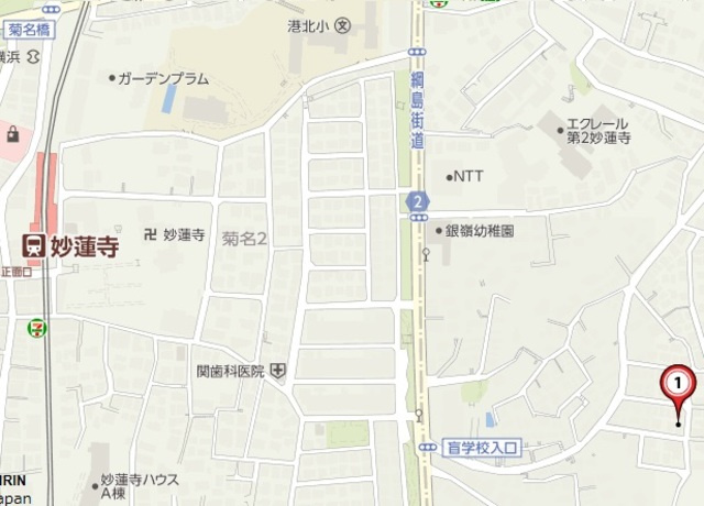 ティーエスハイムの地図