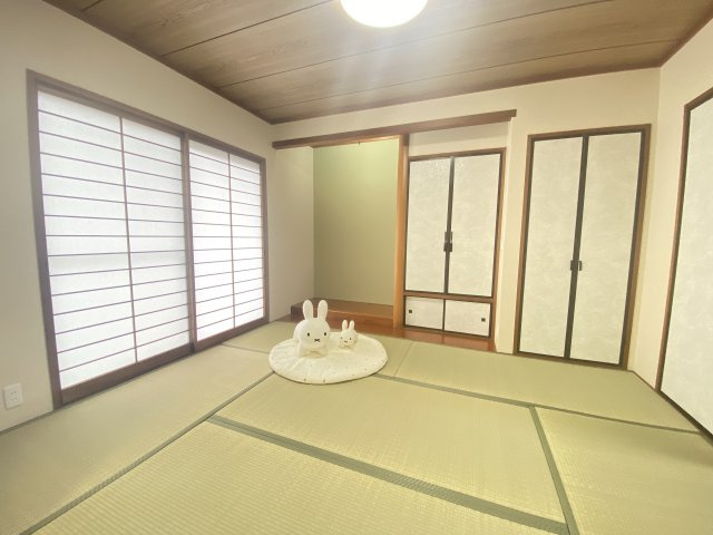 【和室】 | 荒尾市一部 | ☆LDKとつながる6.0帖の和室・畳新品交換！☆