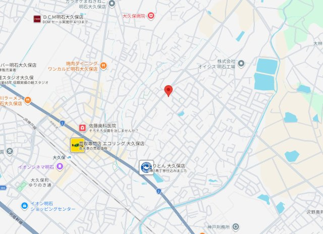 【地図】 | 明石市大久保町大窪　中古戸建