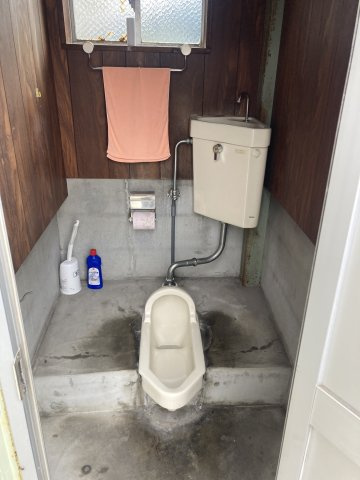 赤城町９３倉庫のトイレ