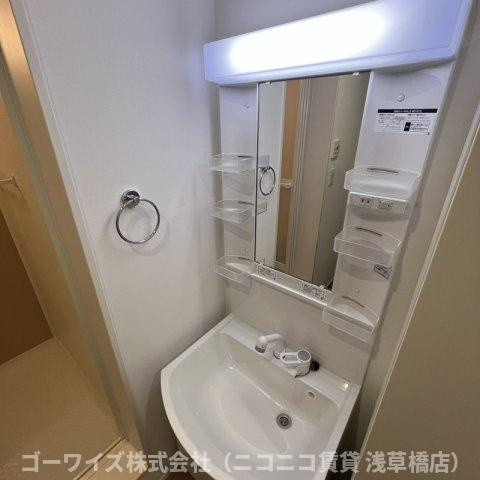 ゴールデンハウス平井の洗面所