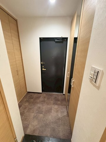 バンベール梅坪の玄関