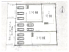 佐賀市木原　第6　2号棟の区画図