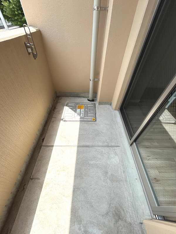 プランドール風の橋東のバルコニー