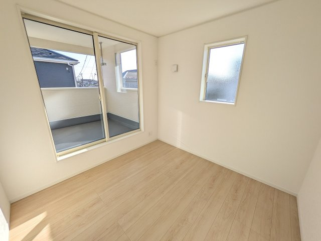 取手市宮和田　第9　新築戸建　1号棟の洋室|陽当たりの良い明るい洋室です♪