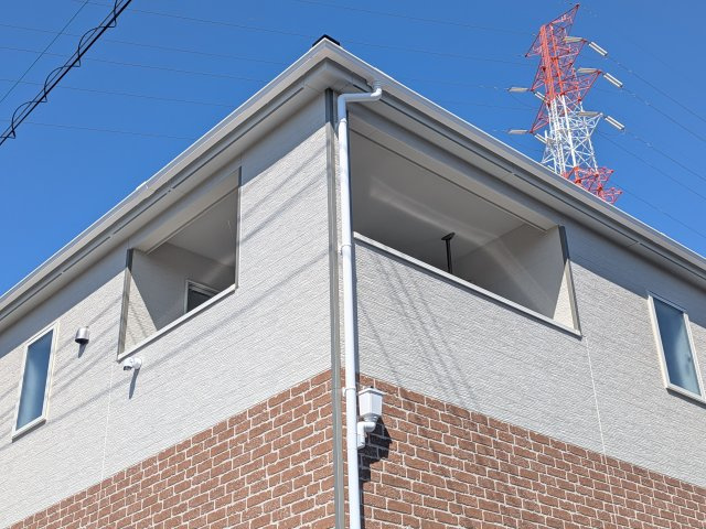 取手市宮和田　第9　新築戸建　1号棟のバルコニー