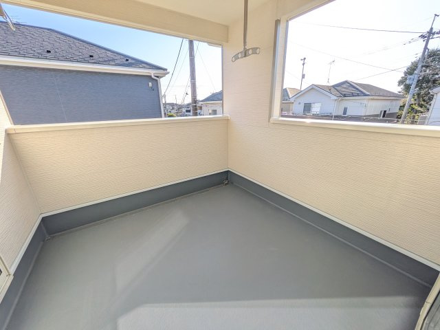 取手市宮和田　第9　新築戸建　1号棟のバルコニー