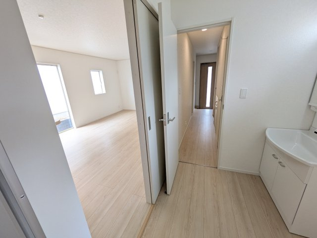 取手市宮和田　第9　新築戸建　1号棟のランドリースペース