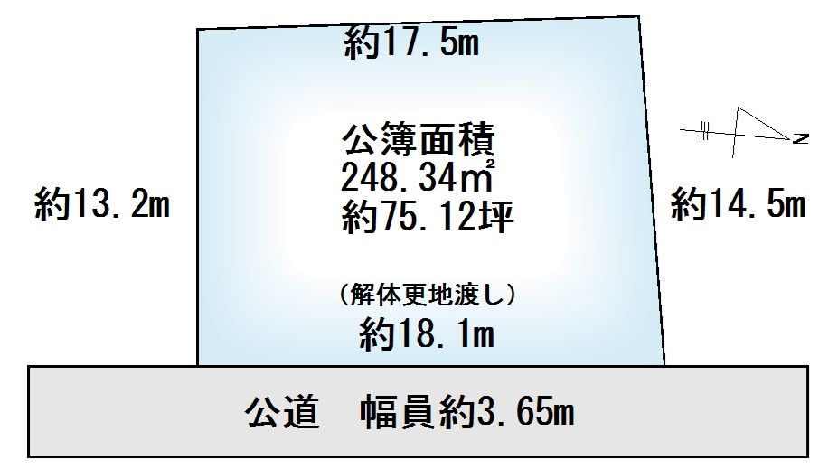 取手市青柳　売土地