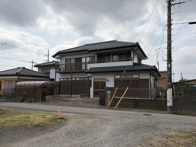 取手市青柳　売土地の前面道路含む現地写真