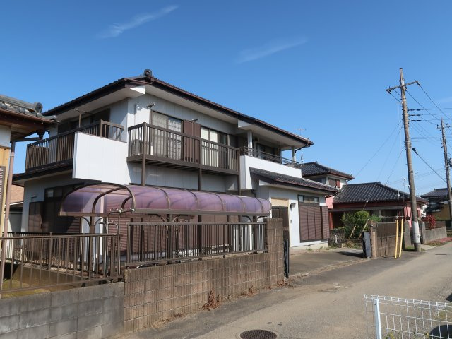取手市青柳　売土地の前面道路含む現地写真