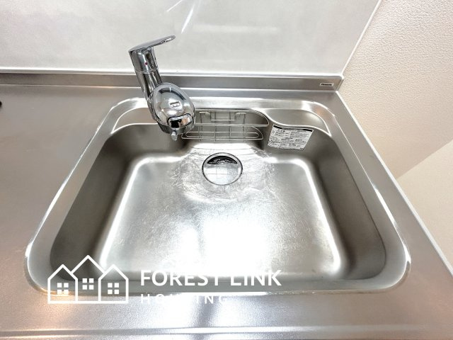 朝日プラザ帝塚山東の設備|美しく、衛生的なステンレス素材です。
