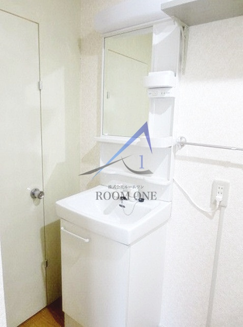 秋山ハイツの洗面所|洗面台です。