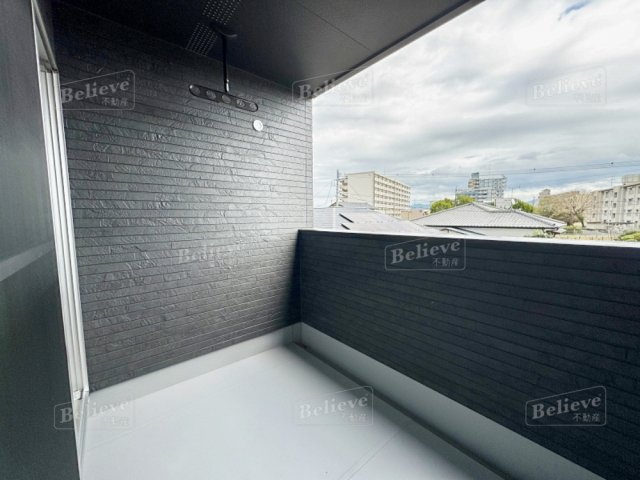 グラン・ブルーのバルコニー|陽当たり良好なバルコニーです♪