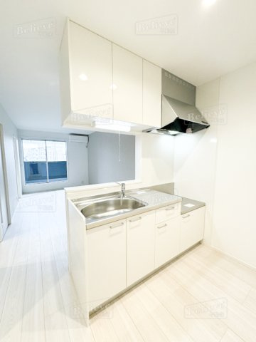 グラン・ブルーのキッチン|使い勝手の良いカウンターキッチン♪