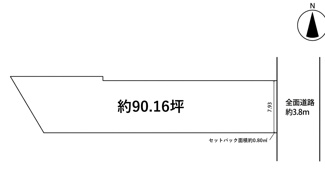 【土地図】 | 岸和田市下松町6丁目　土地