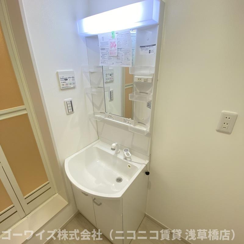 MELDIA新小岩Ⅳの洗面所