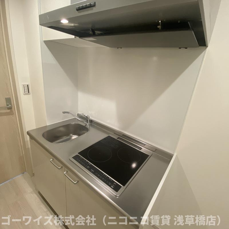 MELDIA新小岩Ⅳのキッチン|別号室イメージの為、現状を優先致します。