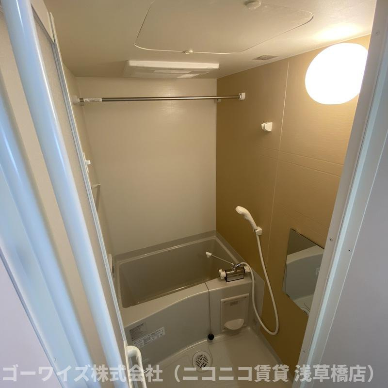MELDIA新小岩Ⅳの浴室