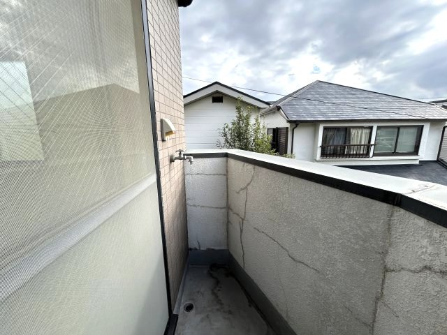 リベルテ六甲のバルコニー