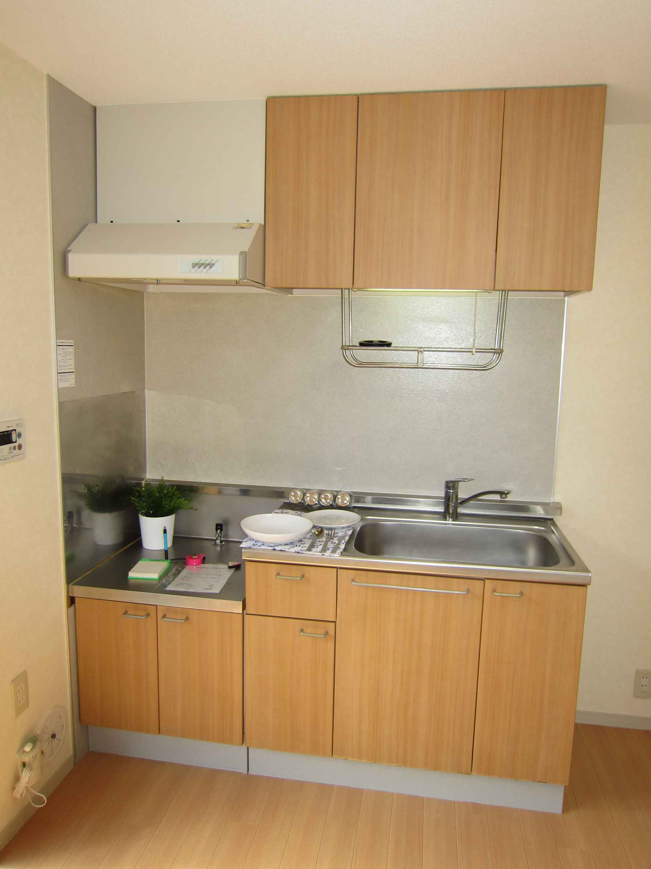 ベルテ伊藤D棟のキッチン|明るく使いやすいキッチン