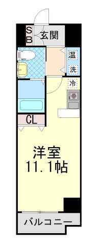 カスタリア三宮の間取り