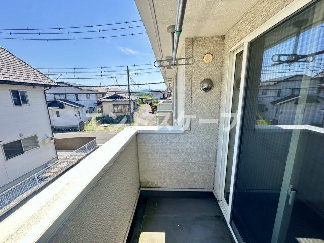 カーサ・ブローテⅢのバルコニー|高崎、前橋のお部屋探しはエンドスケープまで！お客様の理想お聞かせ下さい♪
