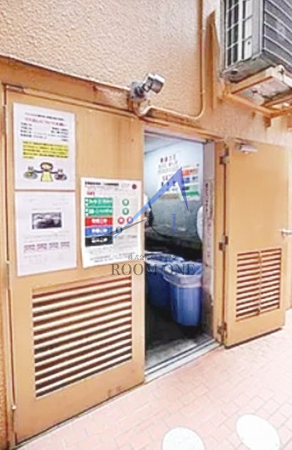 ラインビルド高円寺・林のその他共用部分|敷地内ごみ置き場です。