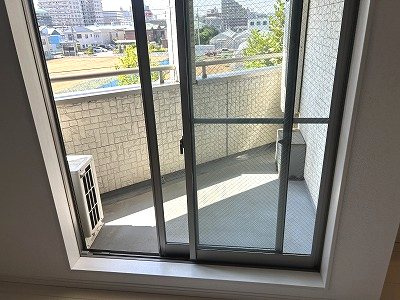 ププレ西船橋のバルコニー