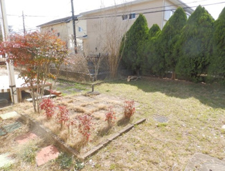 【庭】 | 大網白里市細草　中古戸建 | 敷地約99坪 別荘で利用  家庭菜園ＢＢＱドック欄が可能です。自然豊かな閑静な立地