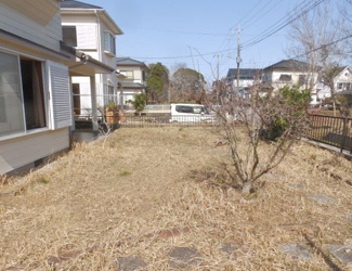 【庭】 | 大網白里市細草　中古戸建 | 敷地約99坪 別荘で利用  家庭菜園ＢＢＱドック欄が可能です。自然豊かな閑静な立地