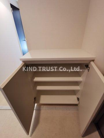 ヴェール同心の収納|専用の収納スペースです