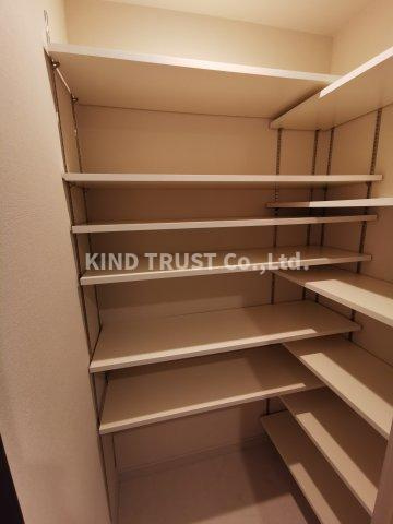 ヴェール同心の収納|十分な収納スペースがあります