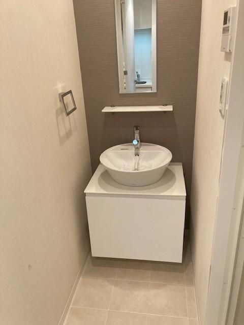 S-RESIDENCE神戸元町の洗面所