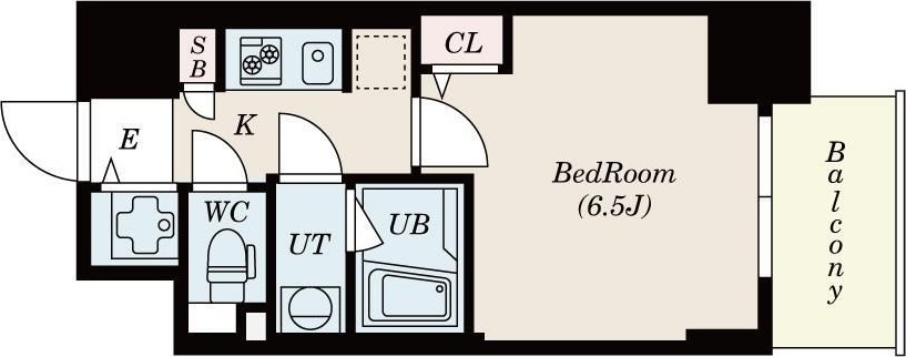 S-RESIDENCE神戸元町の間取り