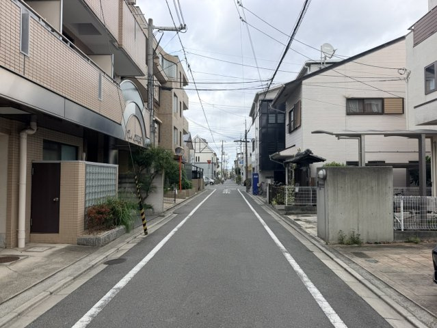 ラ・セレスの周辺|前面道路