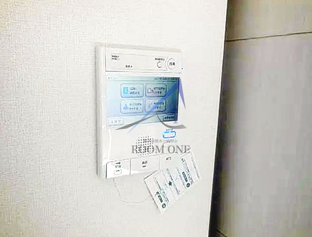 メインステージ北千住Ⅴのセキュリティ|モニター付きインターホンです。