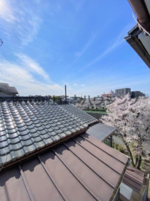 【展望】 | 　寝屋川市萱島信和町10戸建貸家 | 3階から南西向きの眺望です